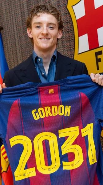 Barcelona registreert succesvol nieuwe La Liga-aanwinst Anthony Gordon